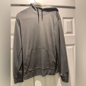 RBX men’s oversized medium grey sweatshirt with hoodie